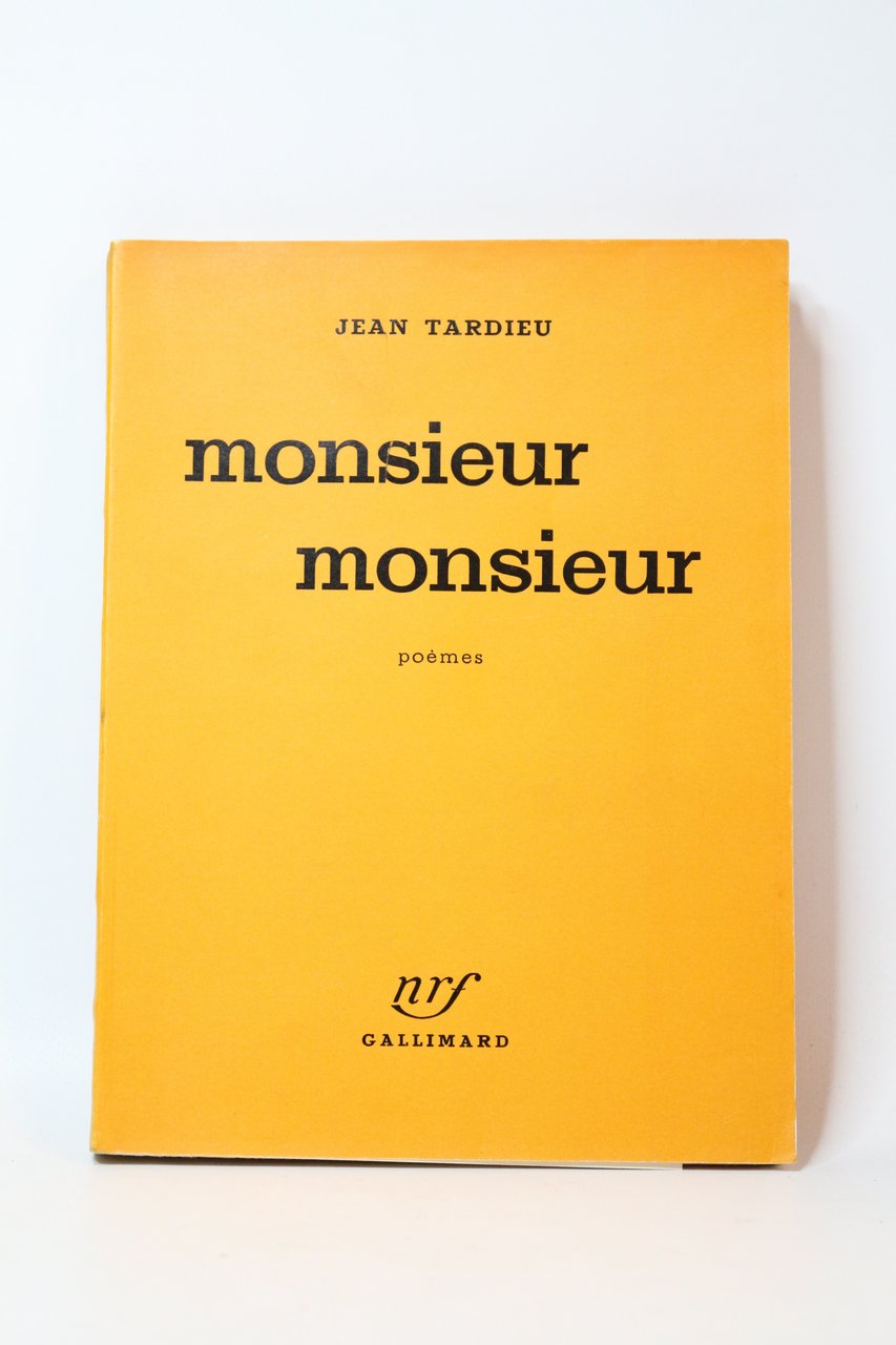 Monsieur monsieur