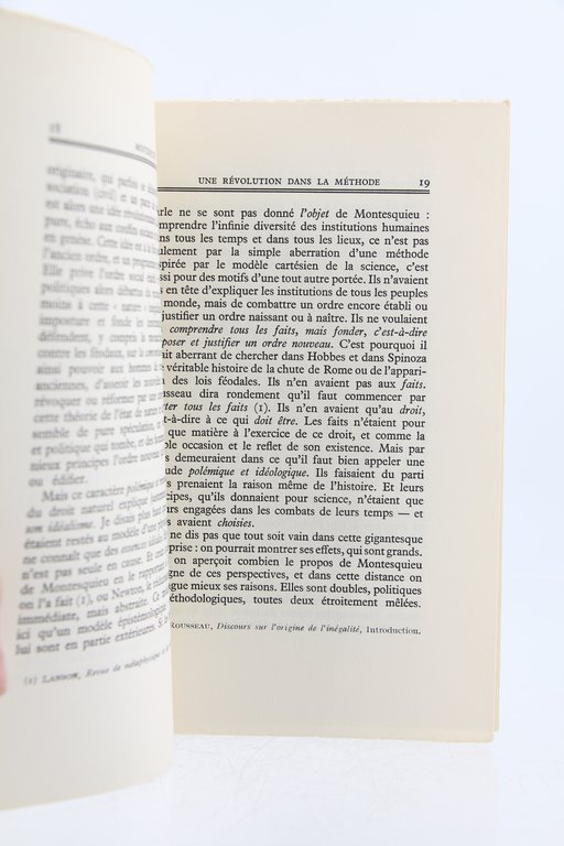 Montesquieu. La Politique et l'Histoire