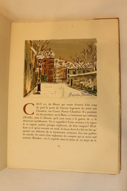 Montmartre vécu par Utrillo