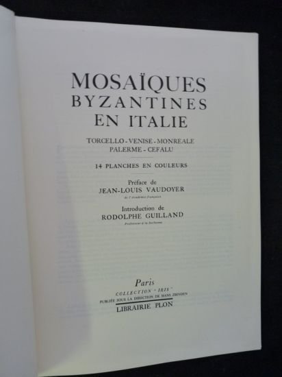 Mosaïques byzantines en Italie