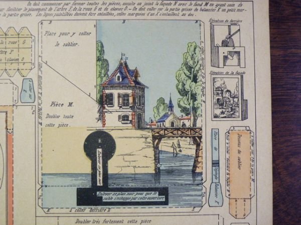 Moyennes constructions : La Lessiveuse. Imagerie d'Épinal Pellerin n°1008