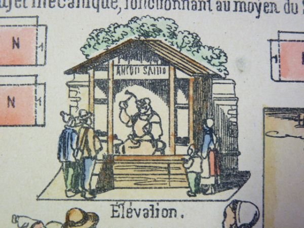 Moyennes constructions : Le Savetier. Imagerie d'Épinal Pellerin n°1007.