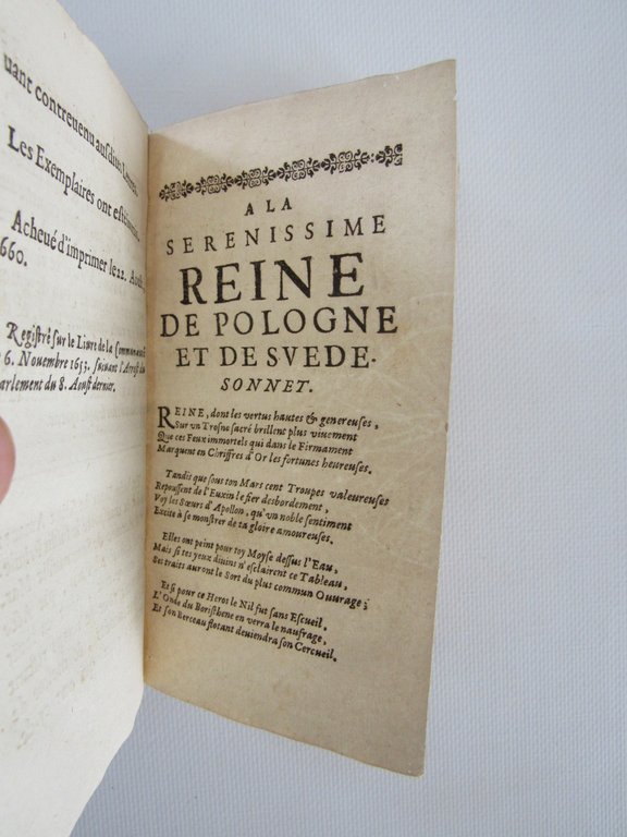 Moyse sauvé, Idile heroïque