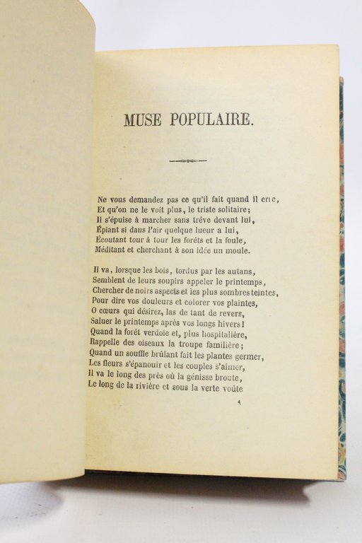 Muse populaire. Chants et poésies