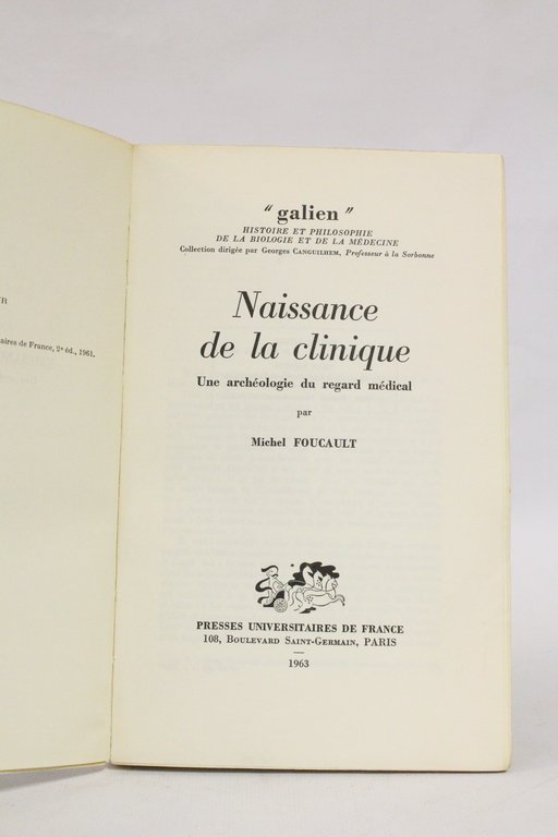 Naissance de la clinique