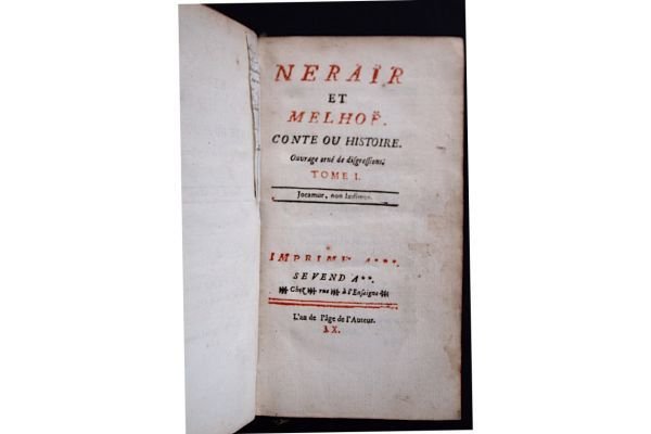 Neraïr et Melhoë. Conte ou histoire. ouvrage orné de digressions