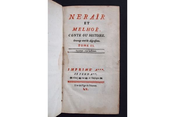 Neraïr et Melhoë. Conte ou histoire. ouvrage orné de digressions