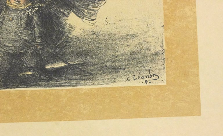 "Noël" - Lithographie originale sur Japon - L'Estampe Moderne