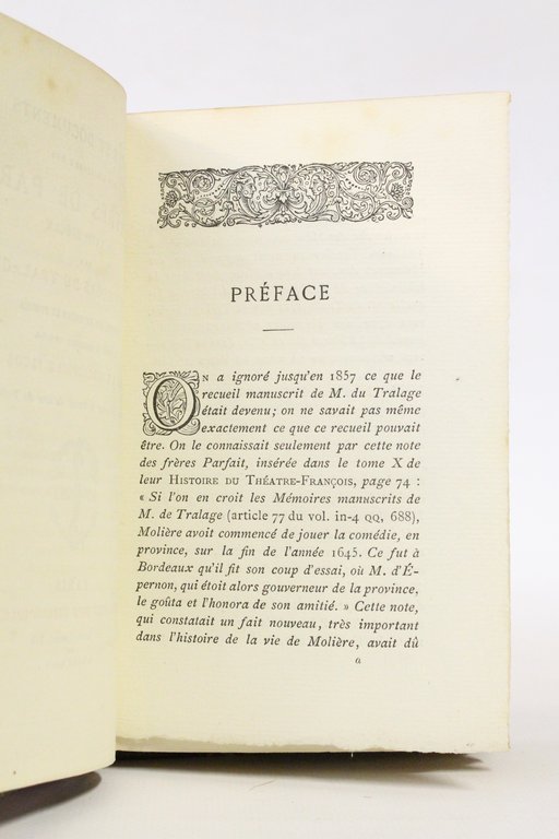 Notes et documents sur l'histoire des théâtres de Paris au …
