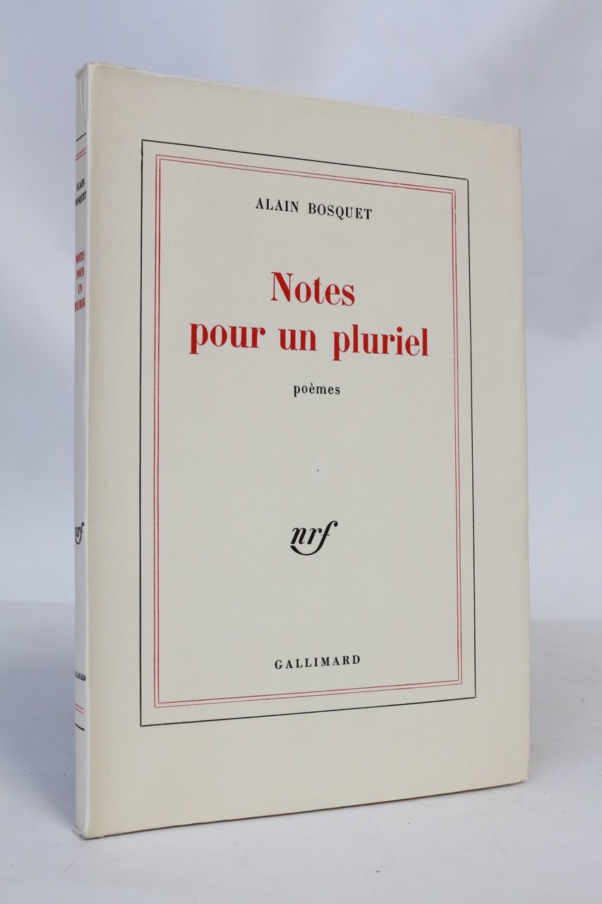 Notes pour un pluriel