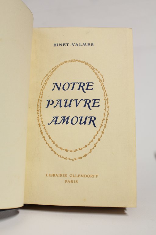 Notre pauvre amour