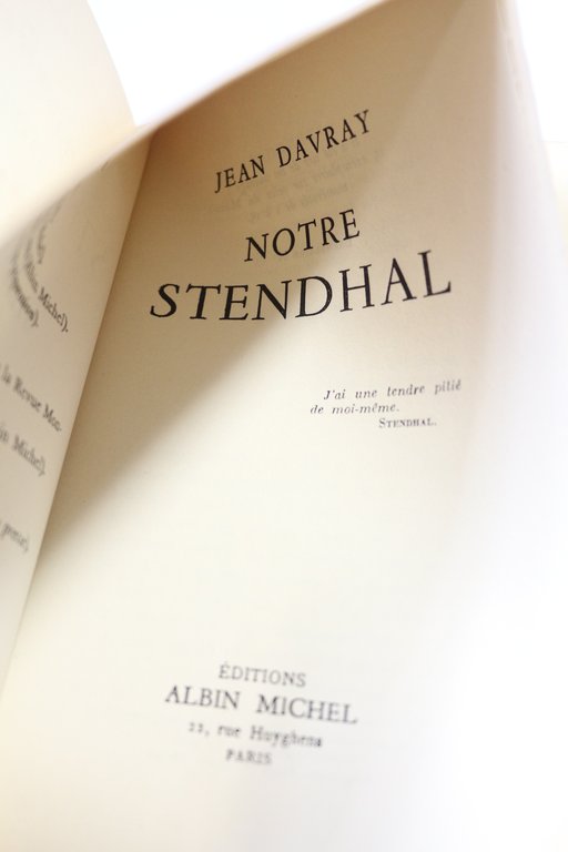 Notre Stendhal