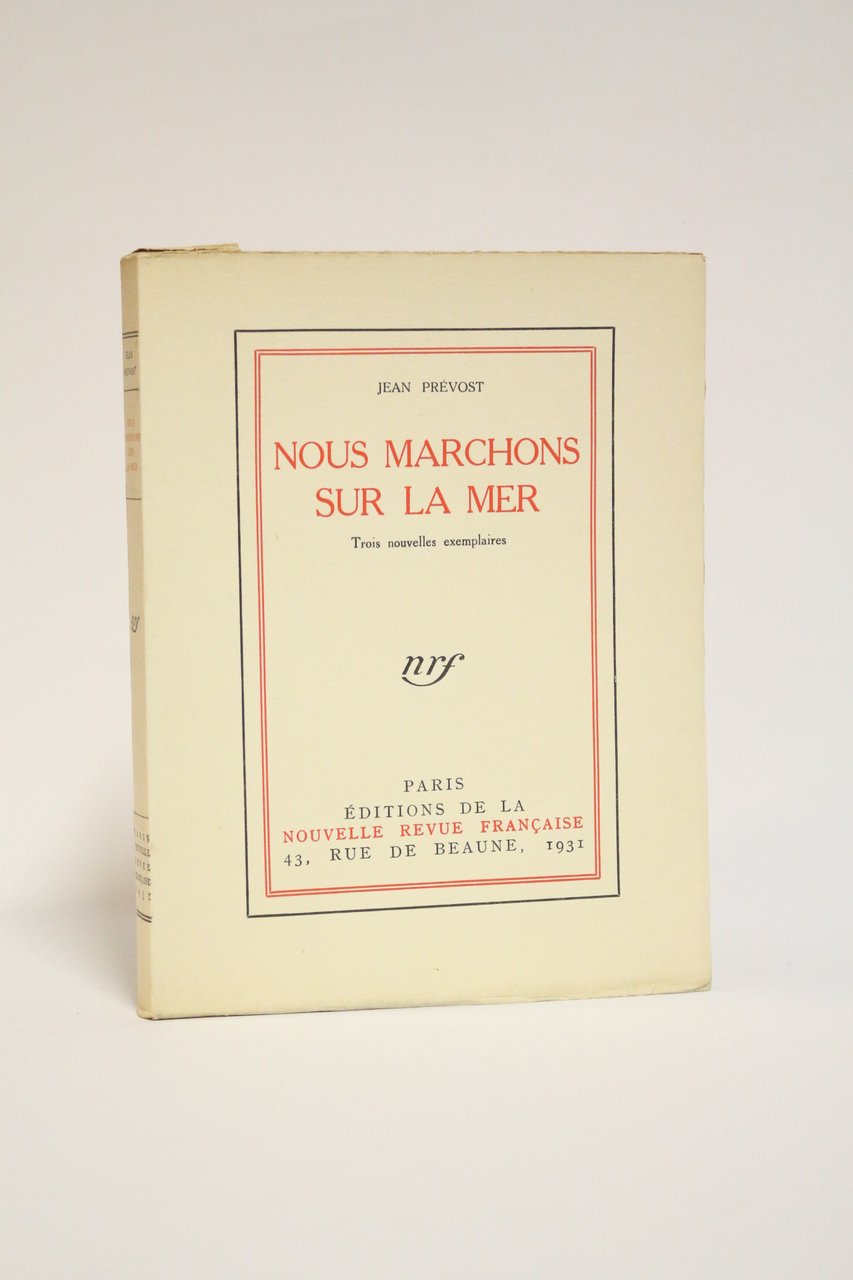 Nous marchons sur la mer