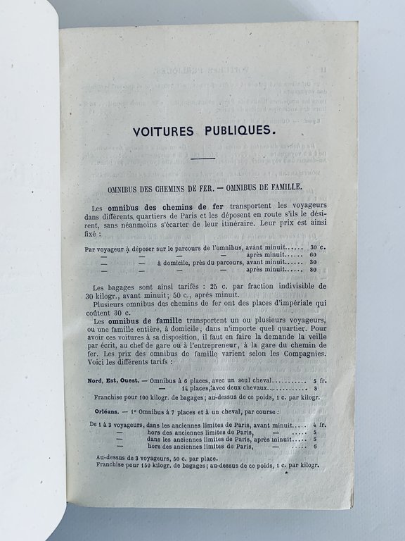 Nouveau plan de Paris