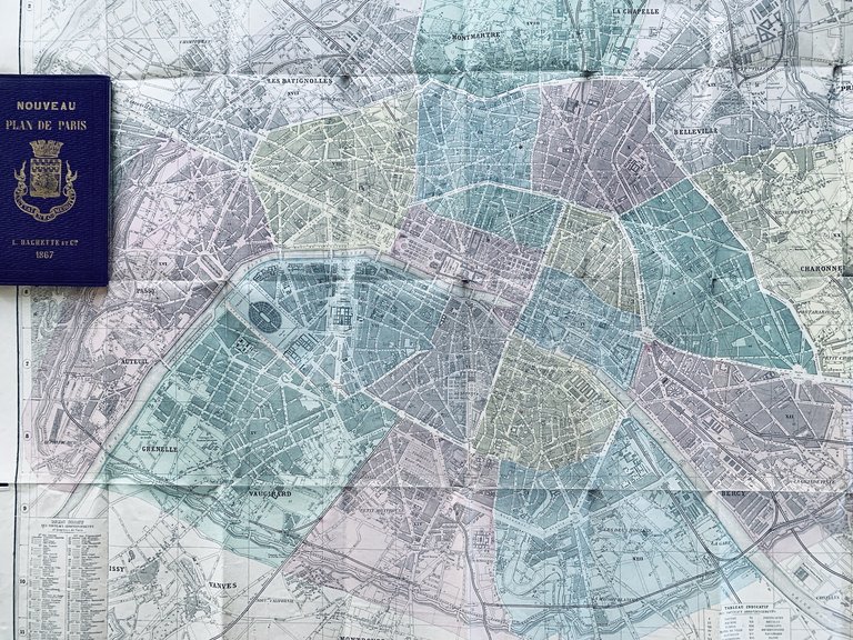 Nouveau plan de Paris