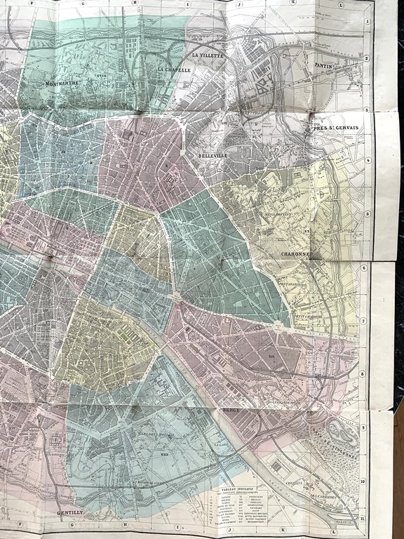 Nouveau plan de Paris