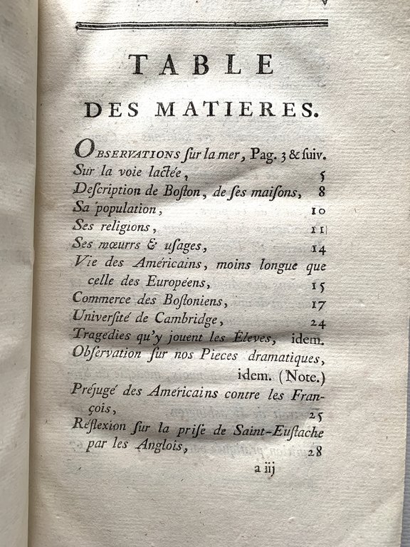 Nouveau voyage dans l'Amérique septentrionale, en l'année 1781