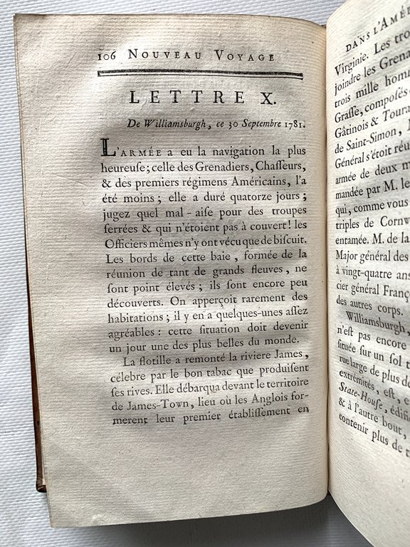 Nouveau voyage dans l'Amérique septentrionale, en l'année 1781