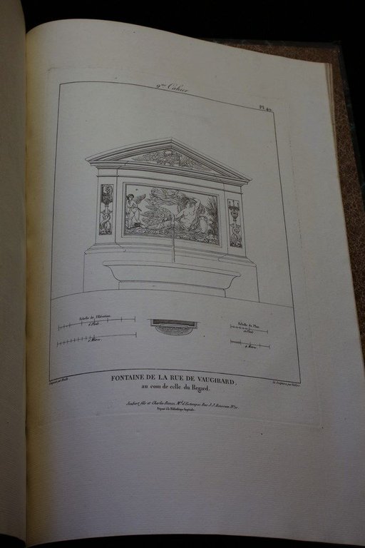 Nouvelles fontaines érigées à Paris, de l'ordre et par la …