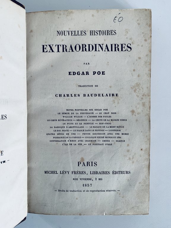 Nouvelles histoires extraordinaires