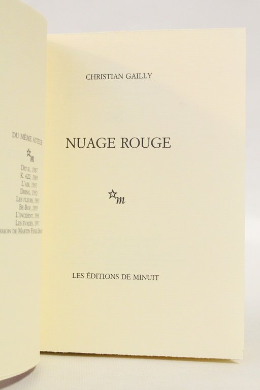 Nuage rouge