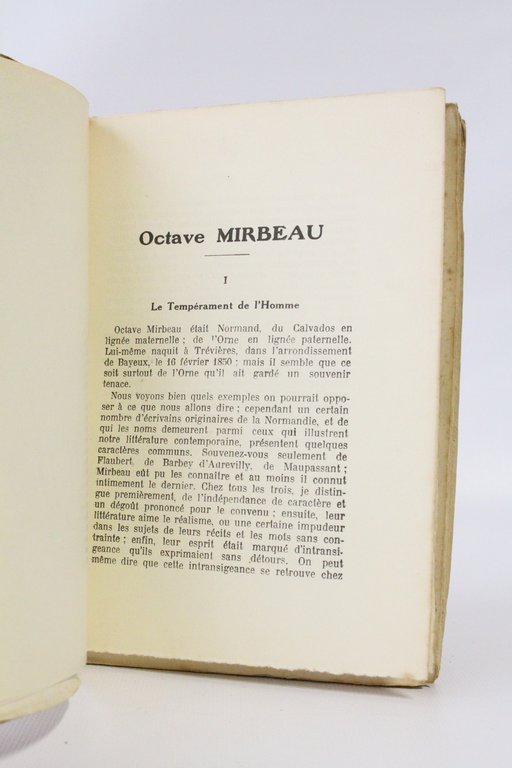 Octave Mirbeau son oeuvre