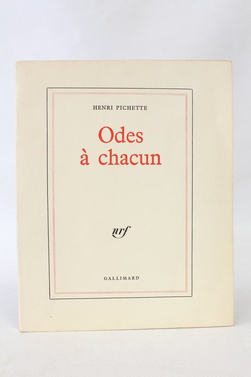 Odes à chacun