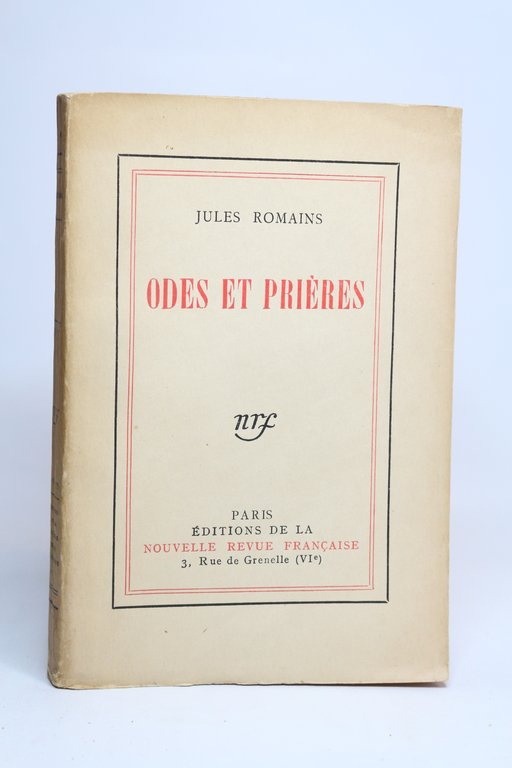 Odes et prières