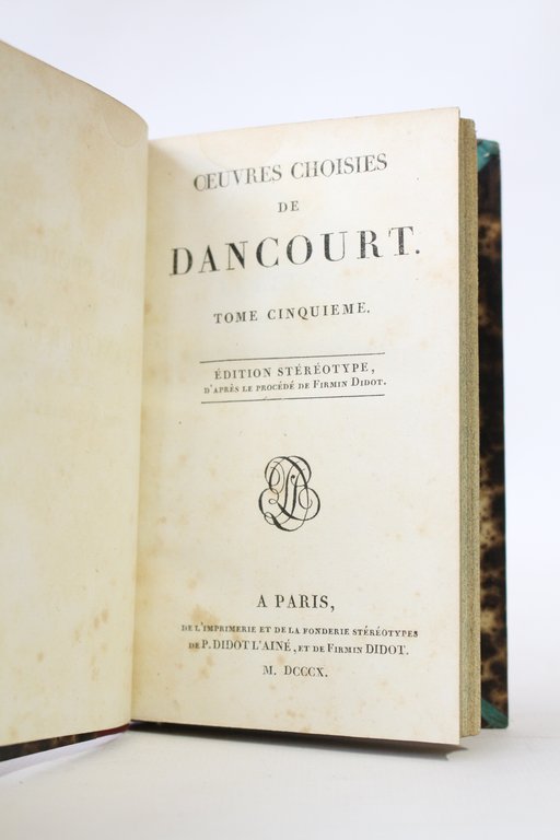 Oeuves choisies de Dancourt