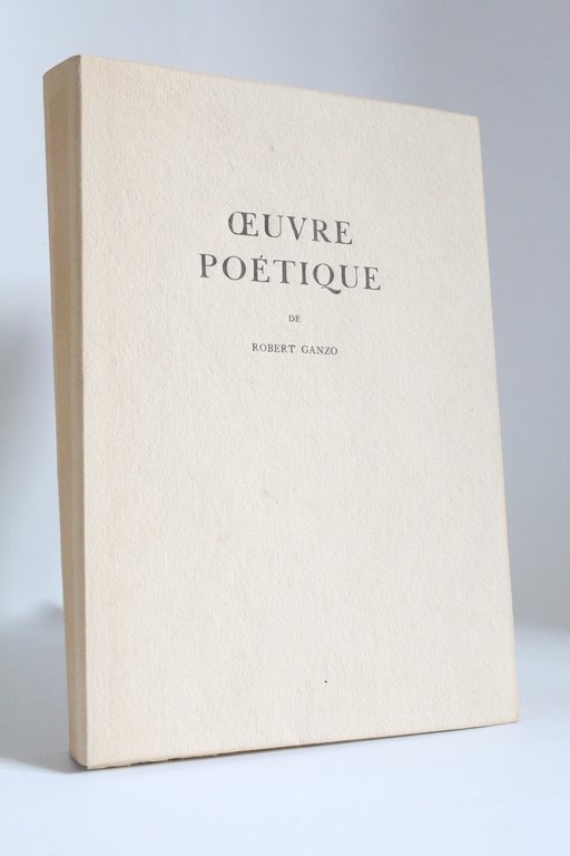 Oeuvre poétique
