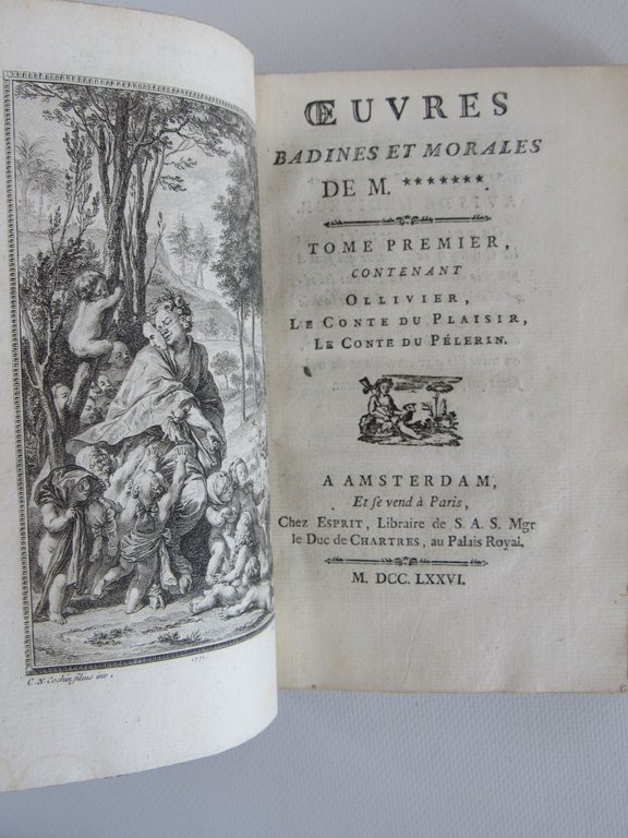 Oeuvres badines et morales de M. *******