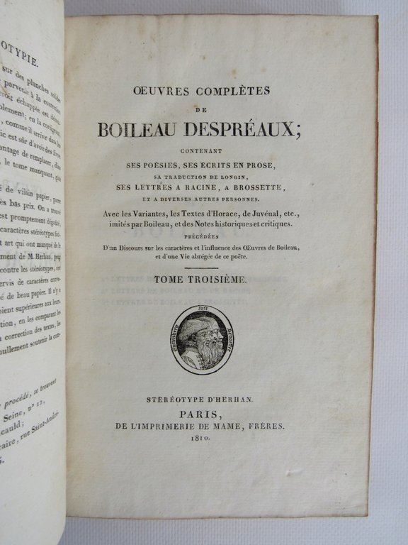 Oeuvres complètes