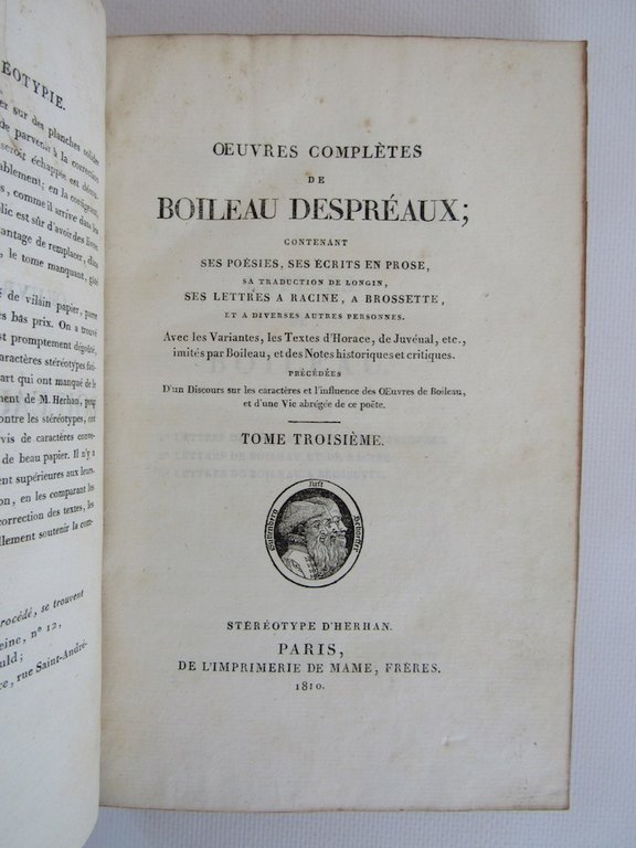 Oeuvres complètes