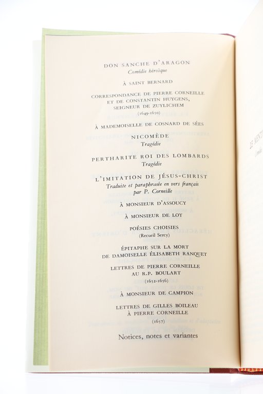 Oeuvres complètes I & II. Complet en deux volumes