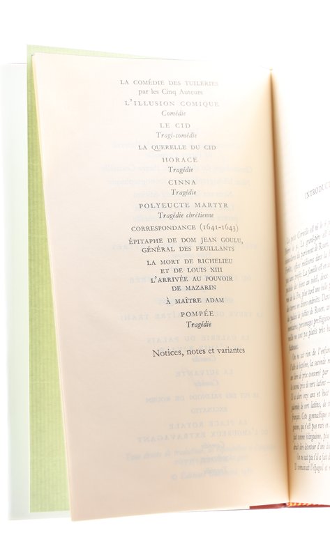 Oeuvres complètes I & II. Complet en deux volumes