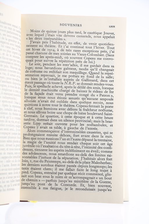 Oeuvres complètes, volume I
