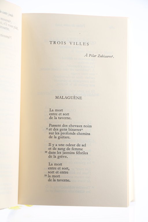 Oeuvres complètes, volume I
