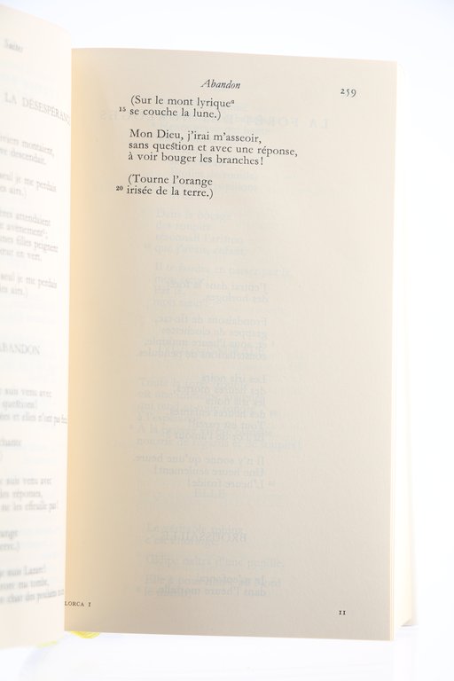 Oeuvres complètes, volume I
