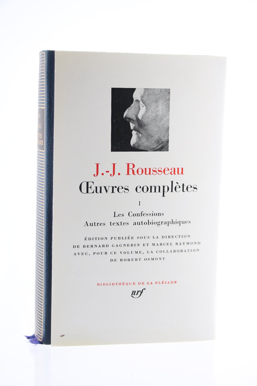 Oeuvres complètes, volume I : Les confessions. - Autres textes …
