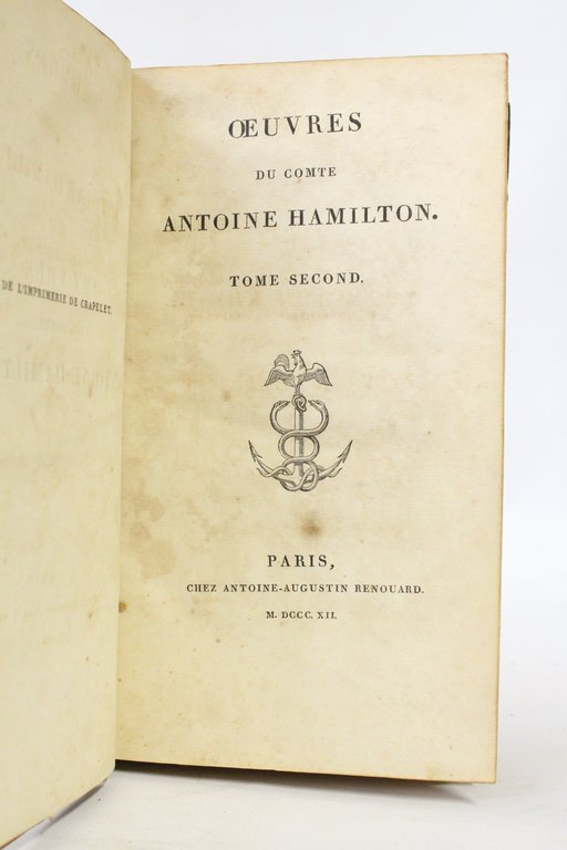 Oeuvres d'Hamilton [complétées par M. de Levis]