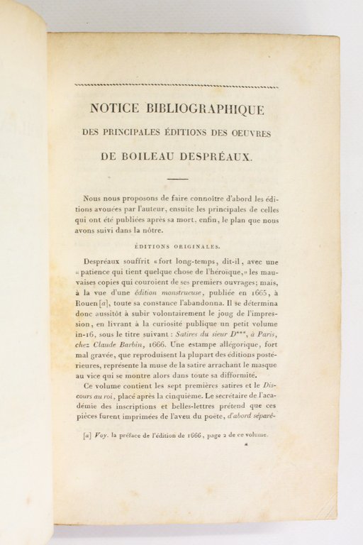 Oeuvres de Boileau