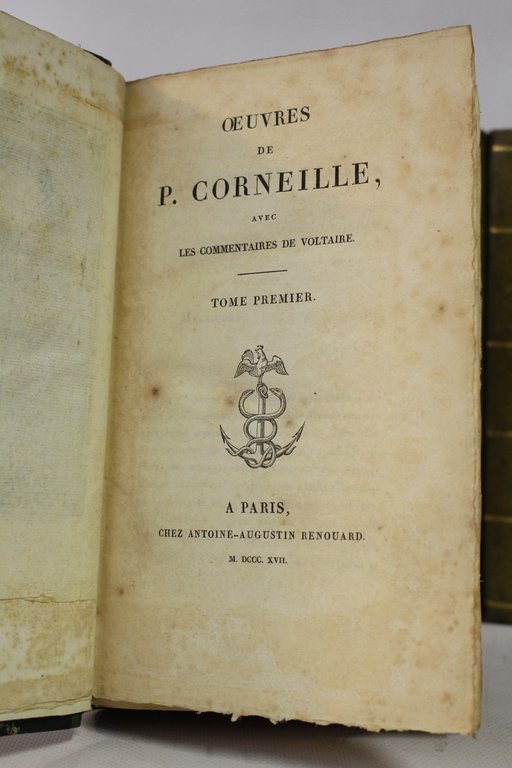Oeuvres de Corneille avec les commentaires de Voltaire