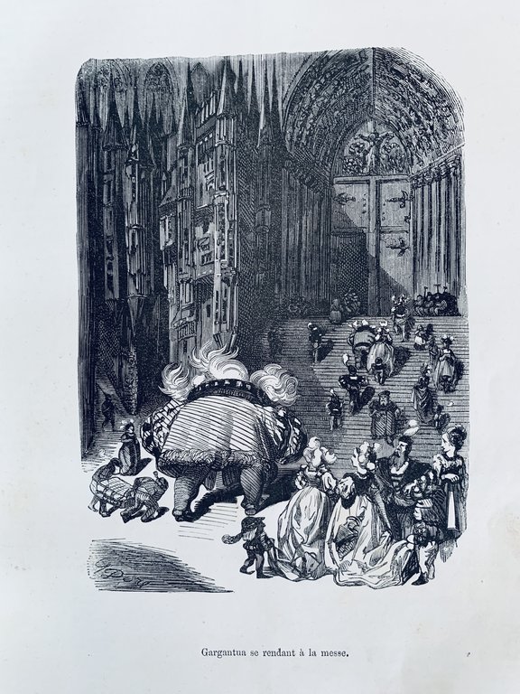 Oeuvres de François Rabelais contenant la vie de Gargantua et …