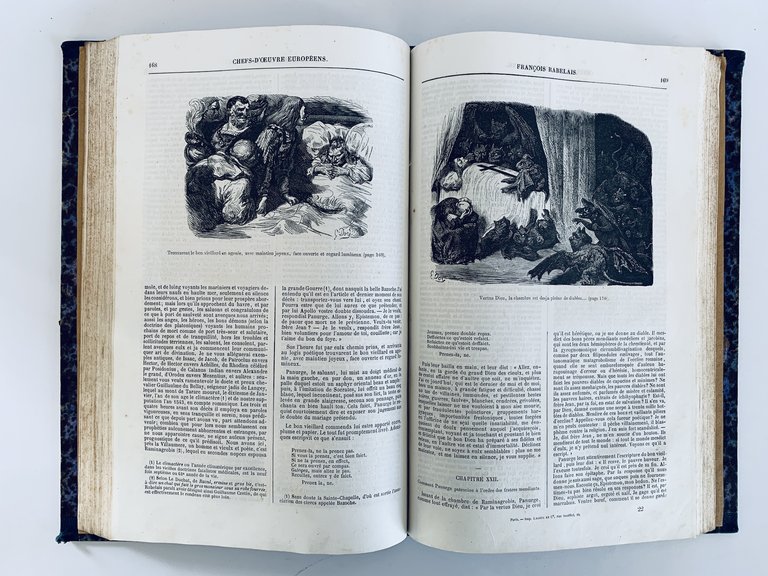 Oeuvres de François Rabelais contenant la vie de Gargantua et …