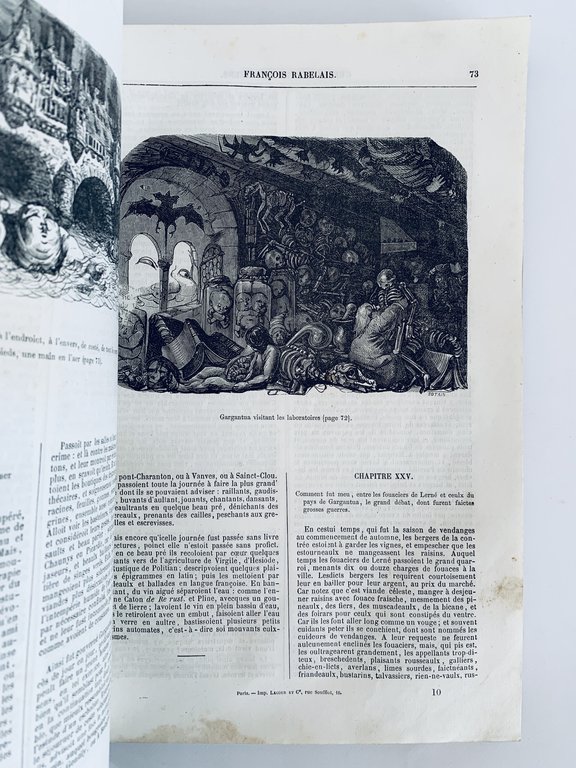 Oeuvres de François Rabelais contenant la vie de Gargantua et …