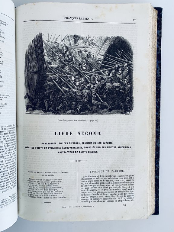 Oeuvres de François Rabelais contenant la vie de Gargantua et …