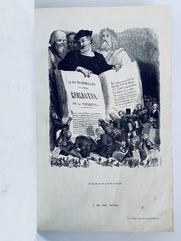 Oeuvres de François Rabelais contenant la vie de Gargantua et …