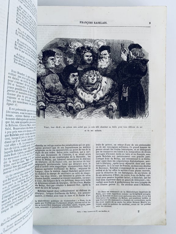 Oeuvres de François Rabelais contenant la vie de Gargantua et …