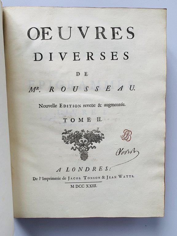 Oeuvres diverses