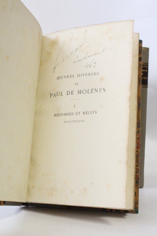 Œuvres diverses : Histoires et récits militaires, Voyages et pensées …